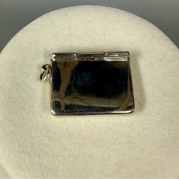 Vintage Style Silver 925 Stamp Envelope Charm - Picture 9 of 10